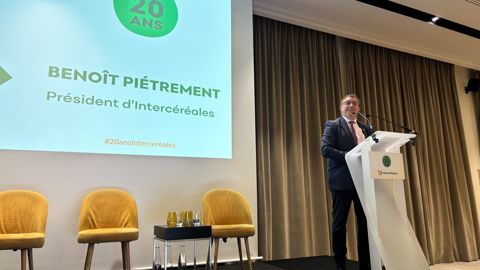 Benoît Piétrement a été réélu président de l’interprofession céréalière lors de l’Assemblée Générale du 4 décembre 2025.